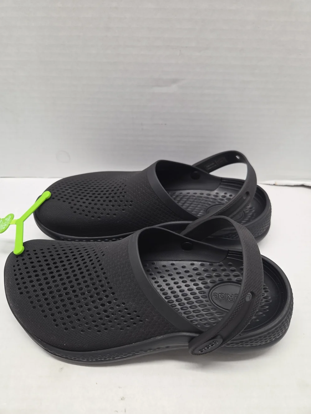 Crocs Classic Literide 360 Black Clogs Men 7 Women 9